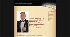 Desktop Screenshot of oboejoe.net